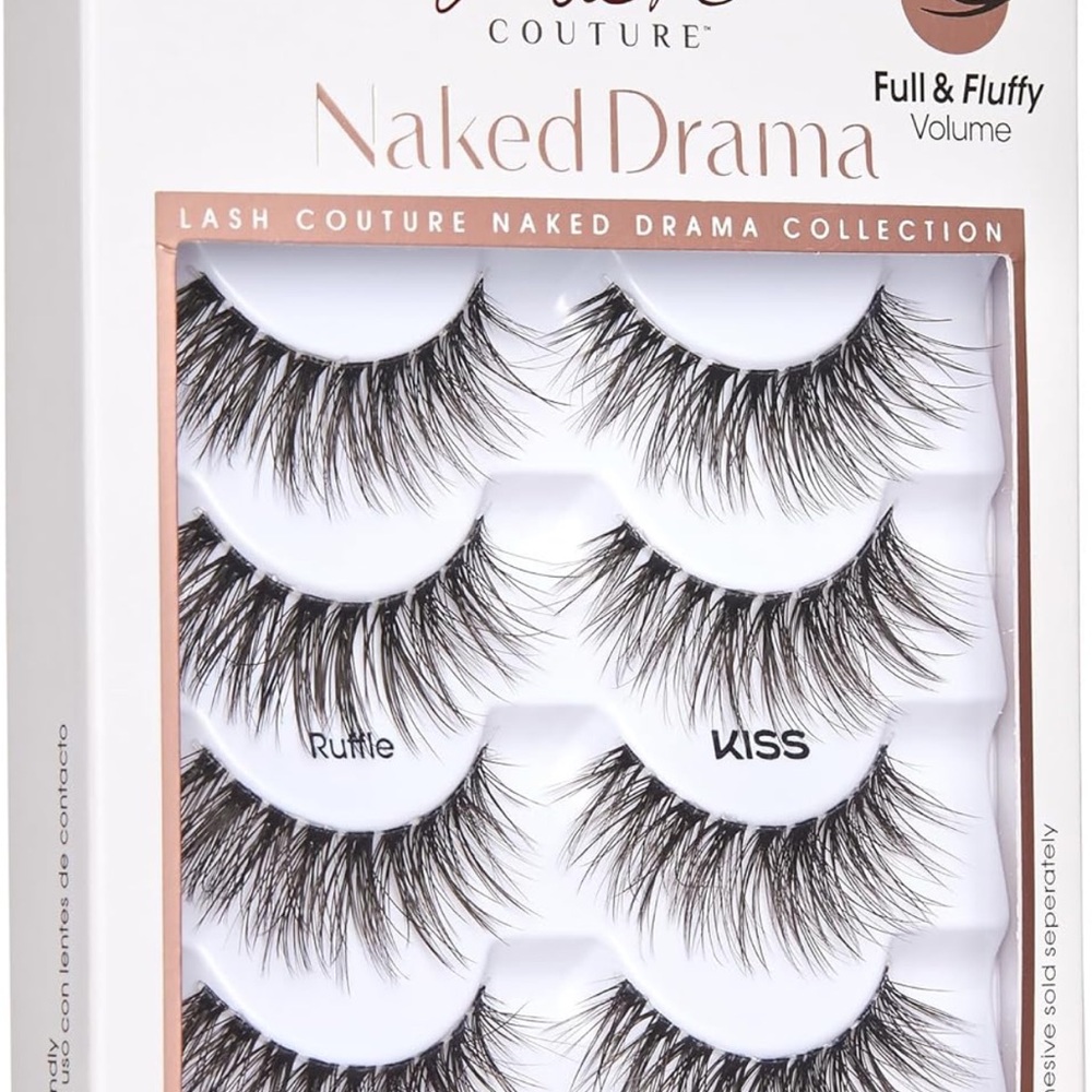 FREE KISS Naked Drama False Lashes - Ruffle - Picture 2 of 7